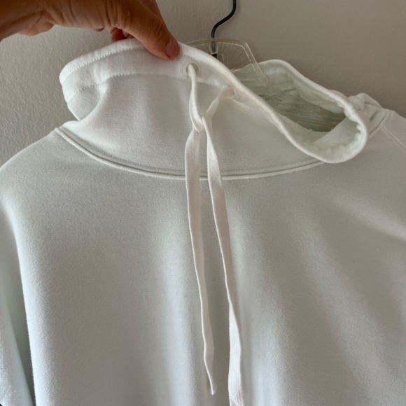 FP Movement by Free People White Floral Cowl Neck Sweater - Picture 7 of 12